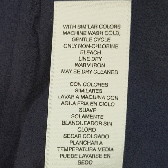 Chico's Blue 5 Pocket Ponte Ankle Pants Size Medium/10 - Picture 6 of 7